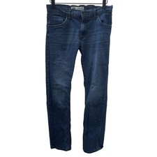 Levi's 511 Slim Fit Boys Teen Men Jeans Size 16 28x28 Reg Denim Blue Dark Wash