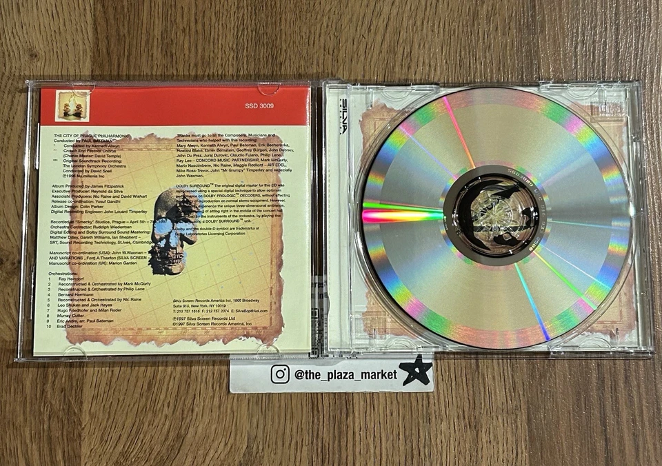 The Crimson Pirate Swashbucklers of the Silver Screen CD Prague Philharmonic Foto 4 de 4