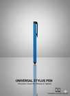 Slim Universal Handwriting Blue Stylus Pen Metal Touch Screen Phone& Tablets