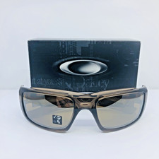 New OAKLEY CRANKSHAFT Sunglasses C. Brown Smoke with Polarized Lenses 9239-07