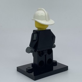 Lego Minifigure CTY0020 Fire Reflective Stripes 5532-1 7239 City