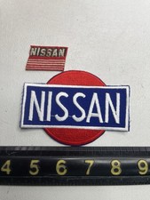 1 Vintage, 1 Recent Lot Of 2 NISSAN Car Auto Patches T039