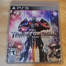 Transformers: Rise of the Dark Spark game disc w/case PS3 Playstation 3
