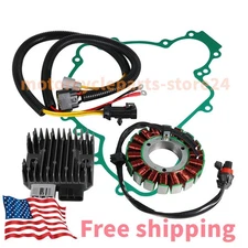 STATOR GENERATOR + VOLTAGE REGULATOR +GASKET for Polaris General XP 4 1000 20-23