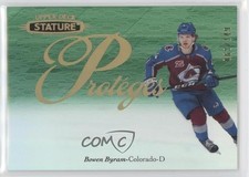 2020-21 Upper Deck Stature Proteges Green 63/149 Bowen Byram #P-33 k4s