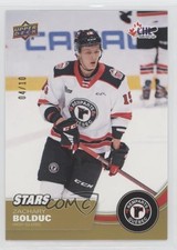 2021-22 Upper Deck CHL Stars High Gloss 4/10 Zachary Bolduc #338 1o0e
