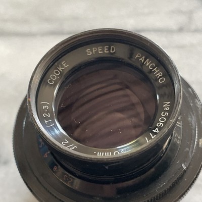 Cooke Speed Panchro 50mm rare prime lens