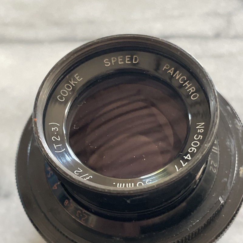 Cooke Speed Panchro 50mm rare prime lens