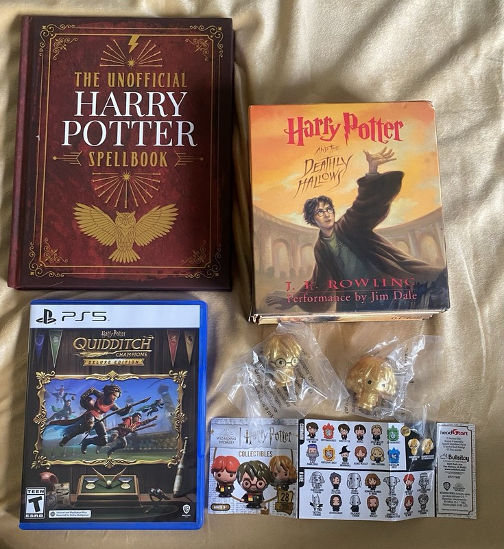 Harry Potter Lot Of 4 Book Game 