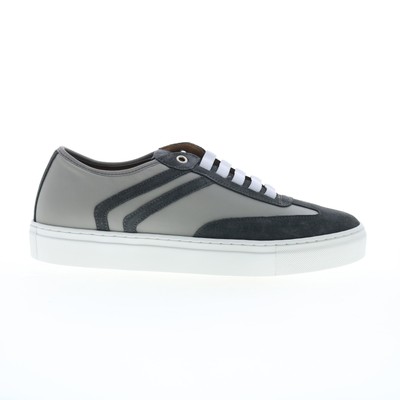 Pastori by Di Bianco Severus Suede Mens Gray Suede Lifestyle Sneakers Shoes
