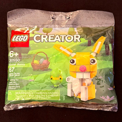 LEGO Creator 30550 Easter Bunny Polybag 67 Pieces Retired New Factory Sealed