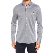 Ted Baker London Timothy slim-fit button down, longsleeves men's shirt size 6