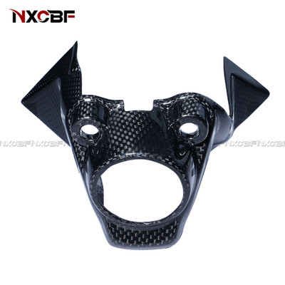 For 2019-2025 Ducati Hypermotard 950 Carbon Fiber Ignition Key Switch Cover