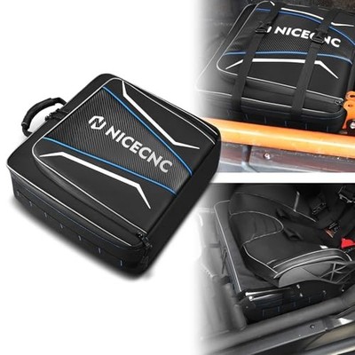 Maverick X3 Under Seat Storage Bag, Synthetic Oxford Fabric, Large Blue