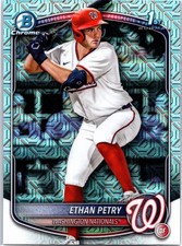 2025 Bowman Draft #BDC-151 Ethan Petry Chrome Mojo Refractor