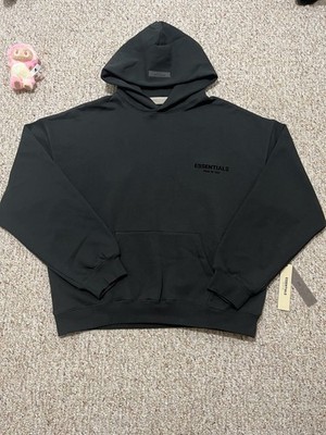 Essentials black stretch limo hoodie  Size L BRAND NEW 100% authentic