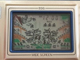 Egg Wide Screen Game & Watch / G&W  Nintendo Japan [ Working Tested ]