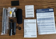 BRAND NEW Sony ECM-673 Short Shotgun Electret Condenser Microphone Accessories