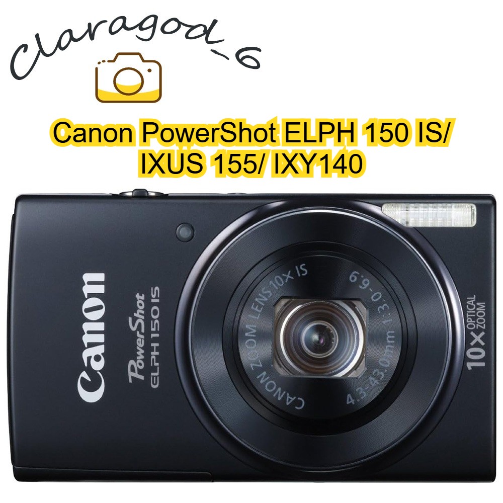 Canon PowerShot ELPH 150 IS/IXUS 155/IXY140 Digital Camera 20MP