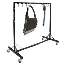 5ft-7ft Adjustable Painting Rack, 240 lbs Capacity Automotive Paint Hanger Ra...