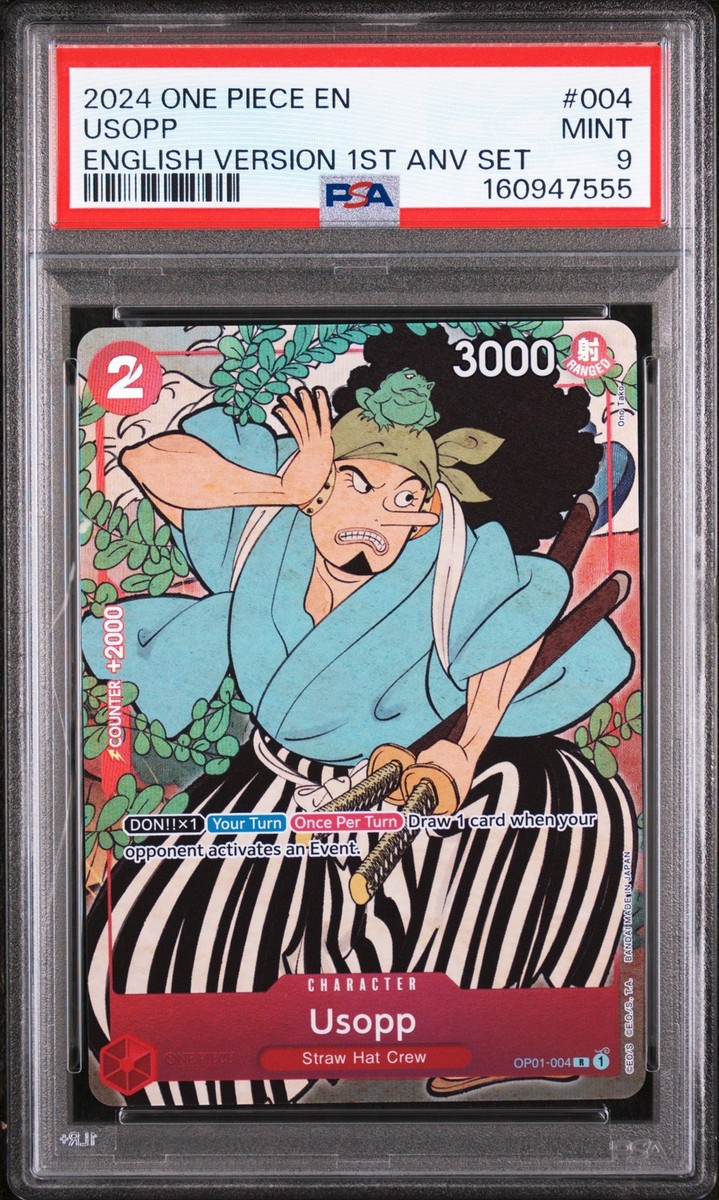 Usopp (English Version 1st Anniversary Set) OP01-004 One Piece