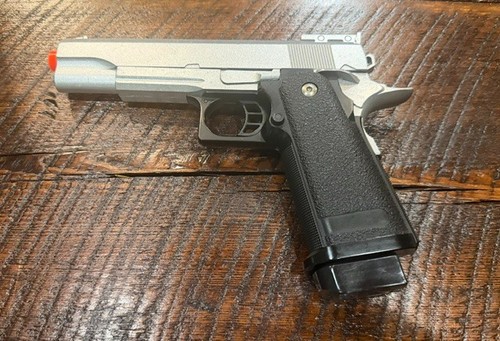 Airsoft Gun Spring Pistol Metal Slide 1911 Hi-CAPA 290FPS Galaxy G6S