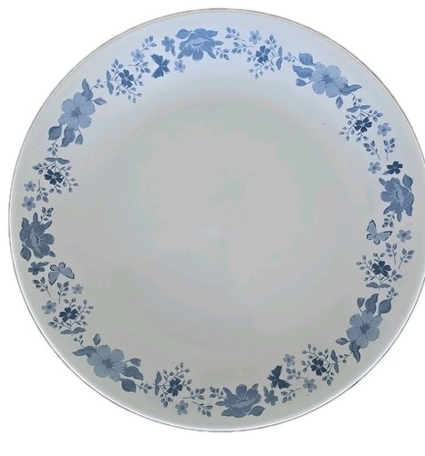 Pioneer Woman ~ Set of Four (4) Corelle ~ EVIE BLUE ~ 10.25 Dinner Plates - Picture 3 of 9