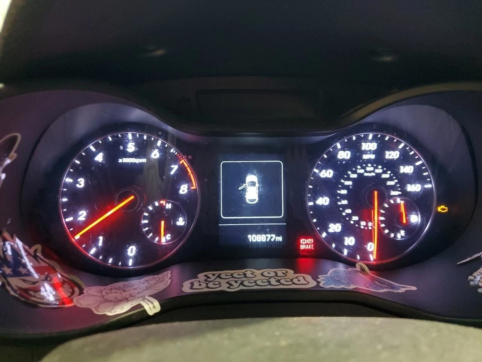 Espejo retrovisor lateral del conductor Hyundai Veloster 2016 eléctrico térmico OEM azul 3636189 Foto 4 de 4