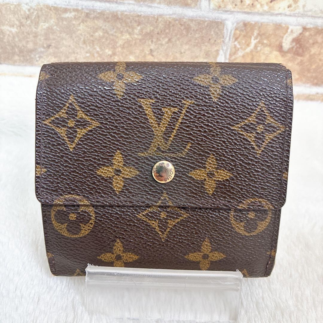 LOUIS VUITTON Monogram Compact Two-Fold Wallet