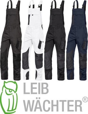 Leibwächter Dynamic-Line Herren Latzhose flexibel Stretch Arbeitshose Übergrößen