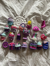 Moose Shopkins Mixed Lot Mini Figures Accessories Cupcakes Cake 2015