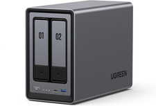 UGREEN NAS DXP2800 2-Bay Desktop Network Attached Storage, Intel N100 Quad-Core