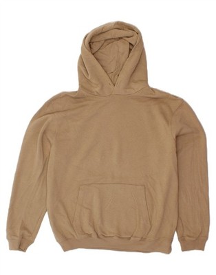 GAP Damen Oversize Hoodie Pullover UK 16 Large Beige Baumwolle CS24