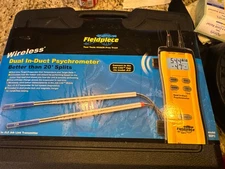 FIELDPIECE HEATED DUAL IN-DUCT PSYCHROMETER SDP2