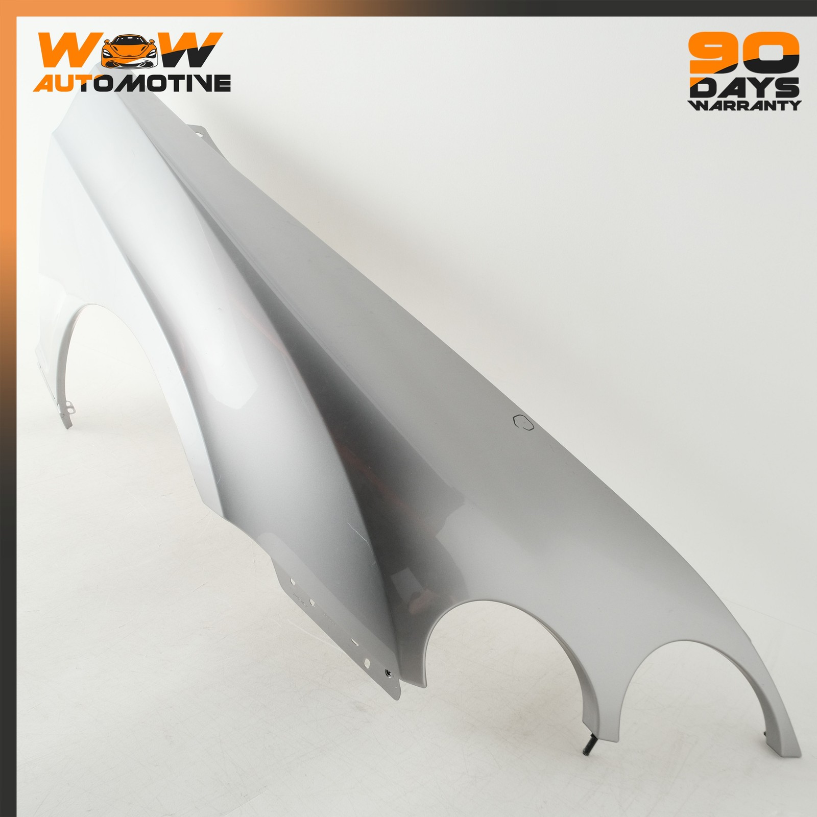 04-13 BENTLEY CONTINENTAL GTC FRONT RIGHT FENDER SILVER TEMPEST METALLIC 7P OEM
