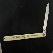 VTG Gerson #02346 Melon Tester Folding Knife Single Blade Lindemann Farms