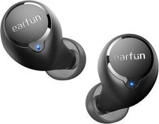 EarFun Free 2S Wireless Earbuds, Upgraded Version Bluetooth Earbuds Black