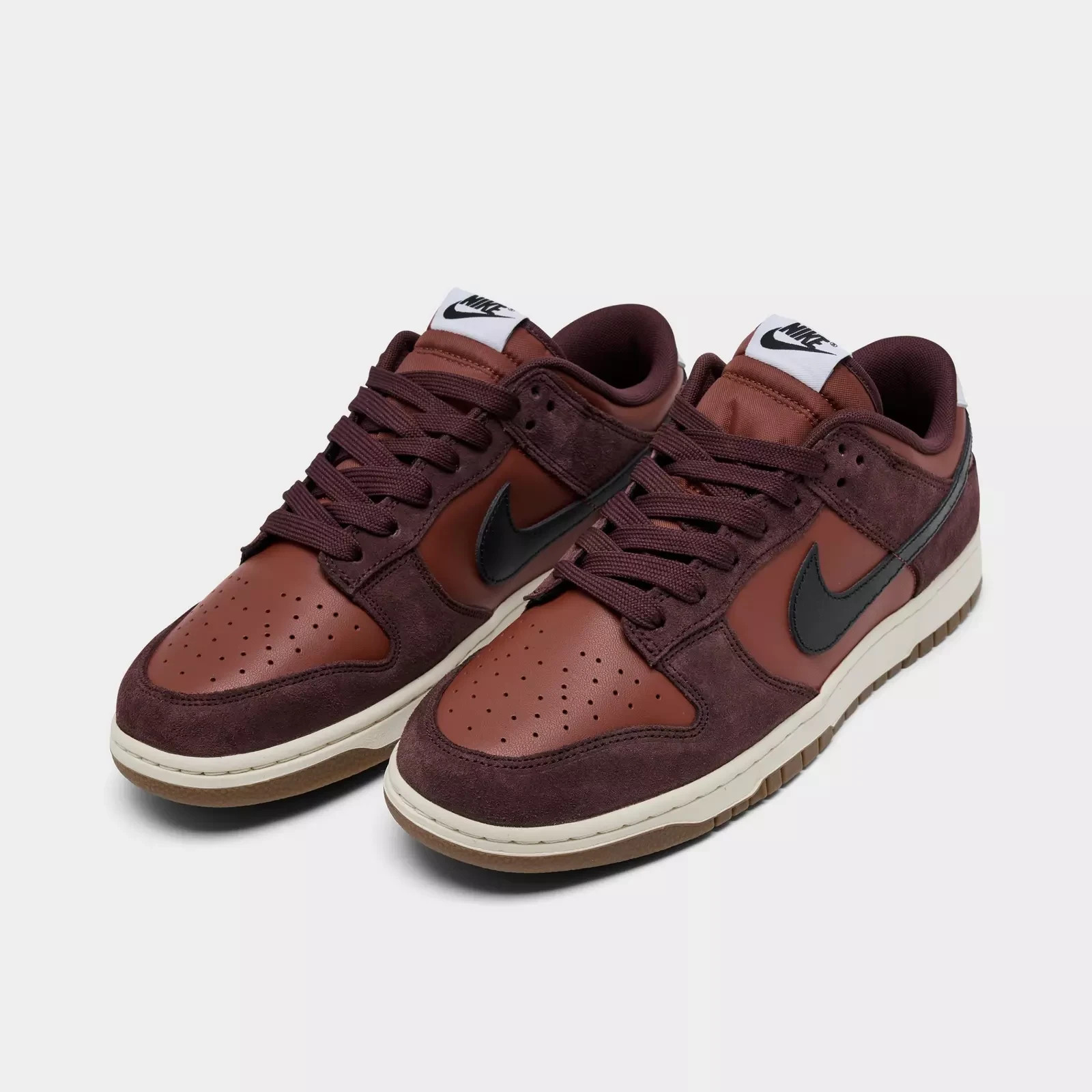 SAOLA Nike Dunk Low Retro SE IB6399 600 Mars Stone Nero Burgundy Crush Uomo