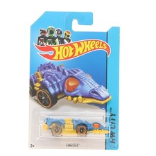 Hot Wheels HW CITY Street Beasts 1/64 Fangster (Blue x Yellow) Finished