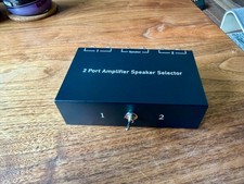 2 Way Amplifier/Speaker Selector