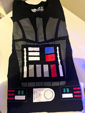 Underoos Star Wars Darth Vader 2-Piece Lounge Set Kids M Black Cotton