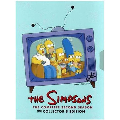 THE SIMPSONS SEASON 2 DVD COLLECTOR'S BOX Matt Groning (Executive Used 1