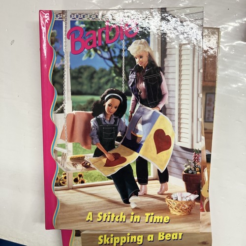 Lot of 20 Barbie & Friends Book Club Hardcover Pink 90s Grolier - Picture 17 of 21