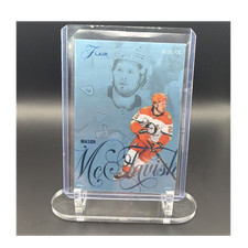 Upper Deck 2025-26 Flair Mason McTavish Blue Ice #2 /49 Anaheim Ducks NHL