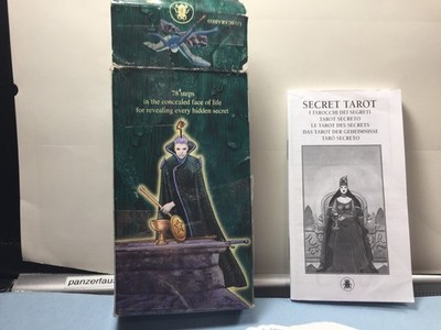 Secret Tarot Cards by Marco Nizzoli with instruction Booklet | eBay