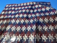 M.C. Escher 100% Handmade Silk Scarf, Sphinx 