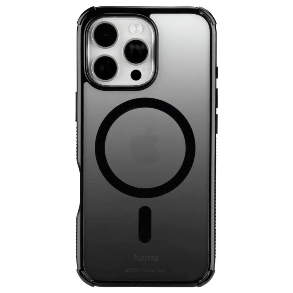 Handyhülle Extreme Protect iPhone 16 Pro coque magnétique Hama Noir