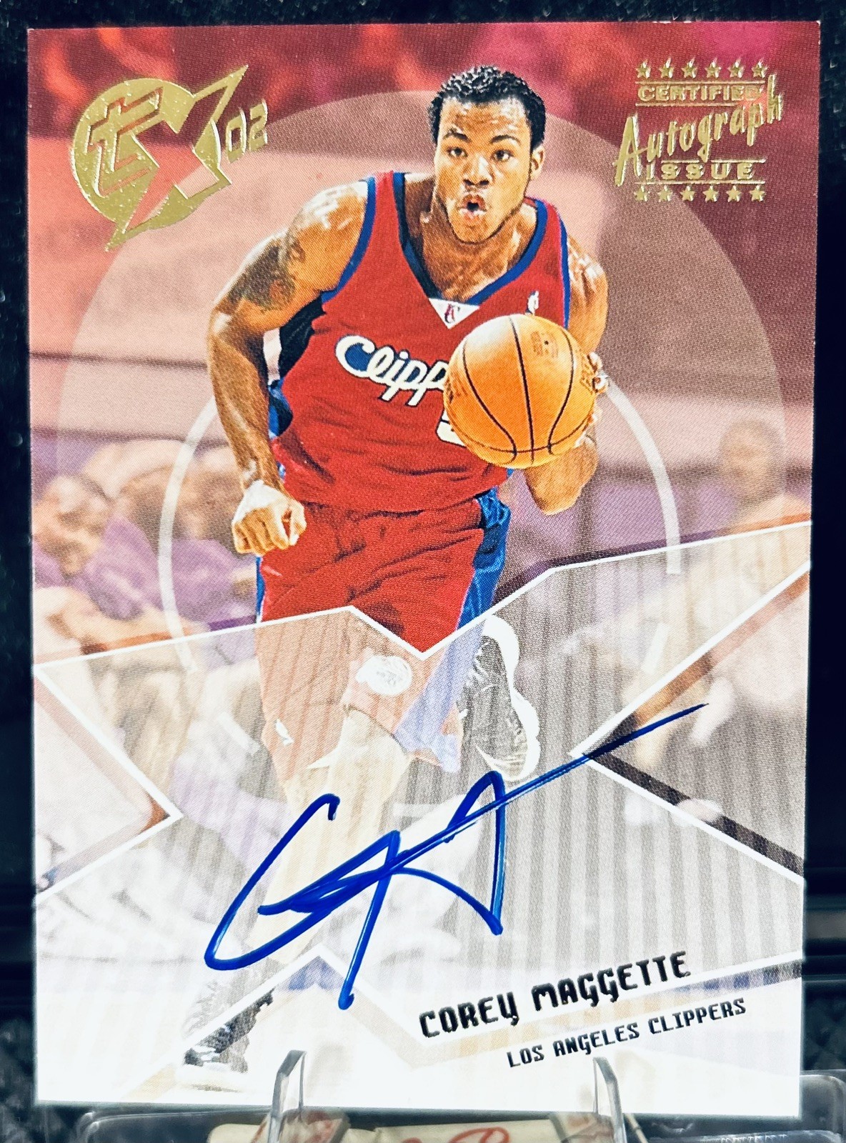 2002-03 Topps Xpectations Auto Corey Maggette #XA-CM Auto