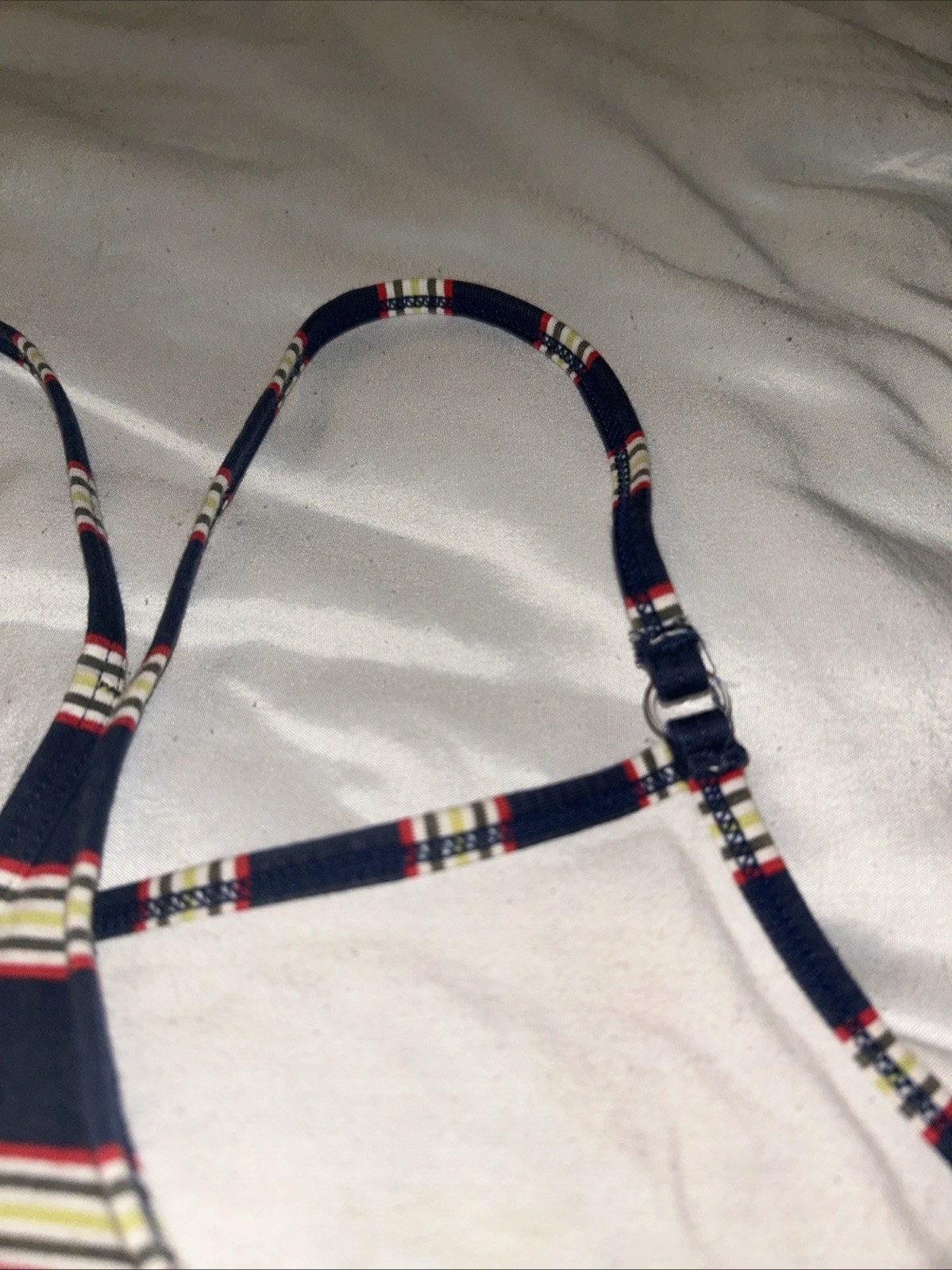 Striped Large Multicolor Pullover No Wire Bralette - image 5