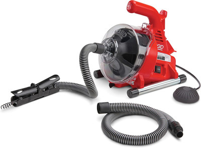 RIDGID 55808 Powerclear 120-Volt Drain Cleaning Machine Kit for Tubs, Showers, a